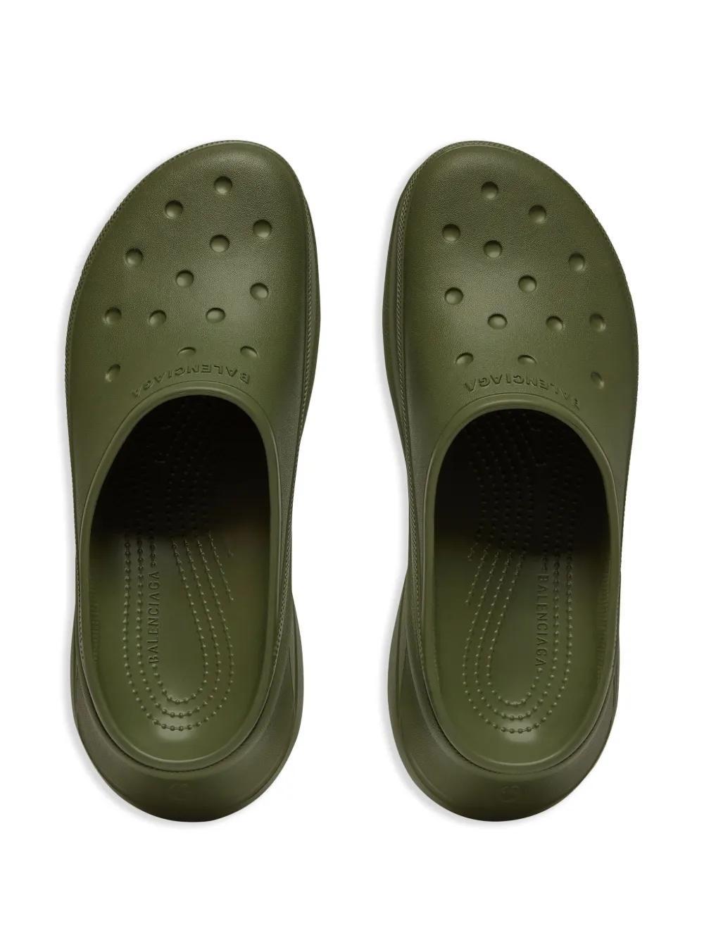 x Crocs logo-embossed slides Product Image