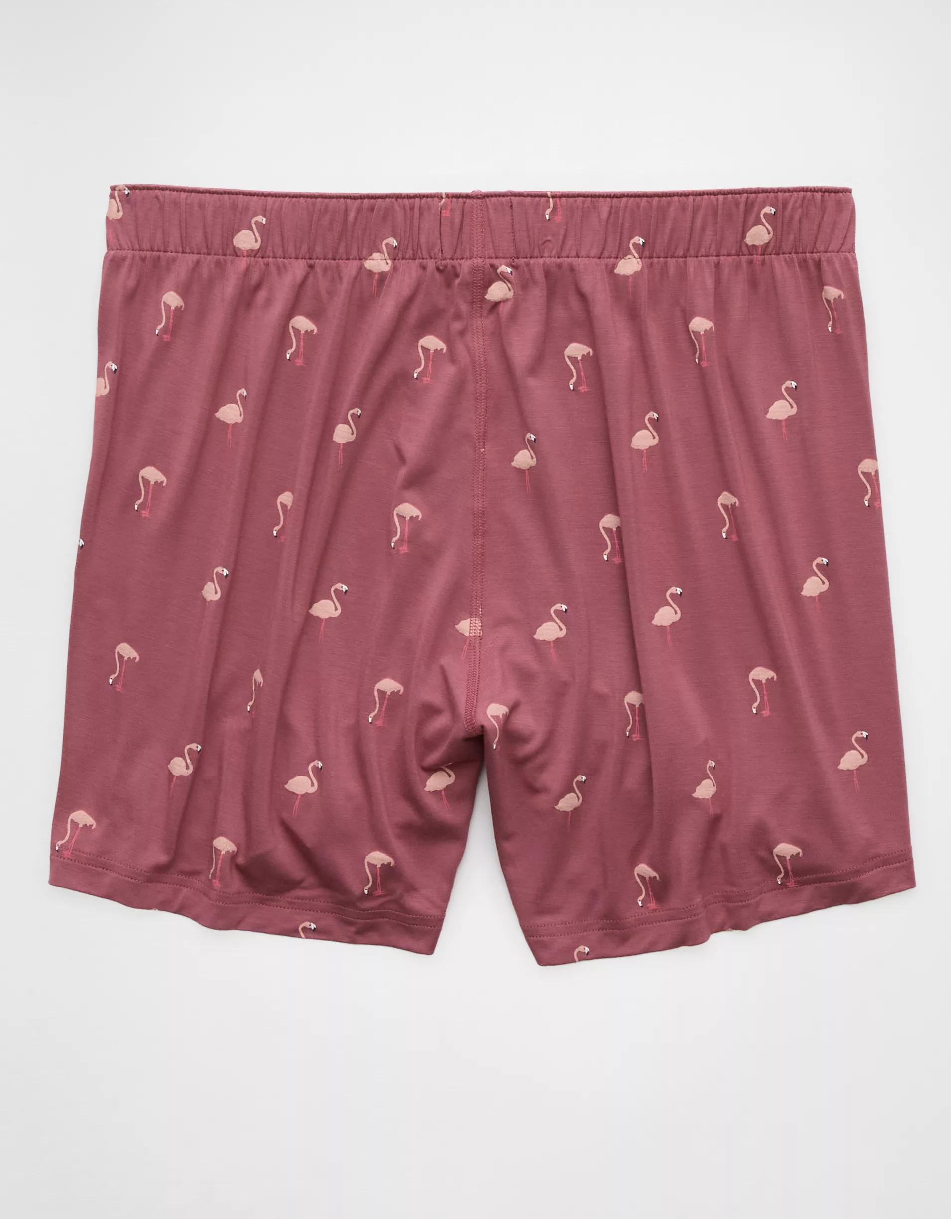 AEO Men's Snoopy Coffee 4.5" Ultra Soft Boxer Brief Product Image