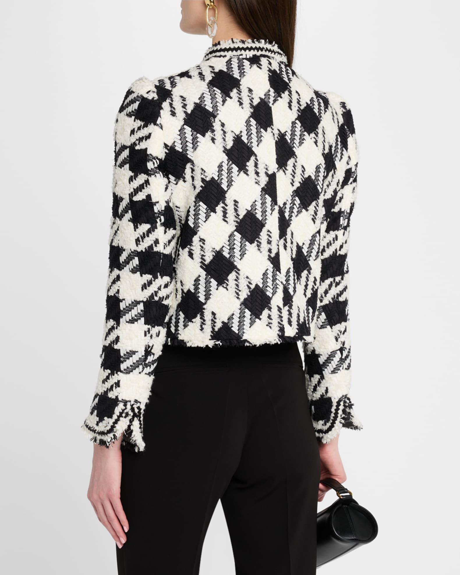 Buffalo Check Tweed Short Jacket Product Image