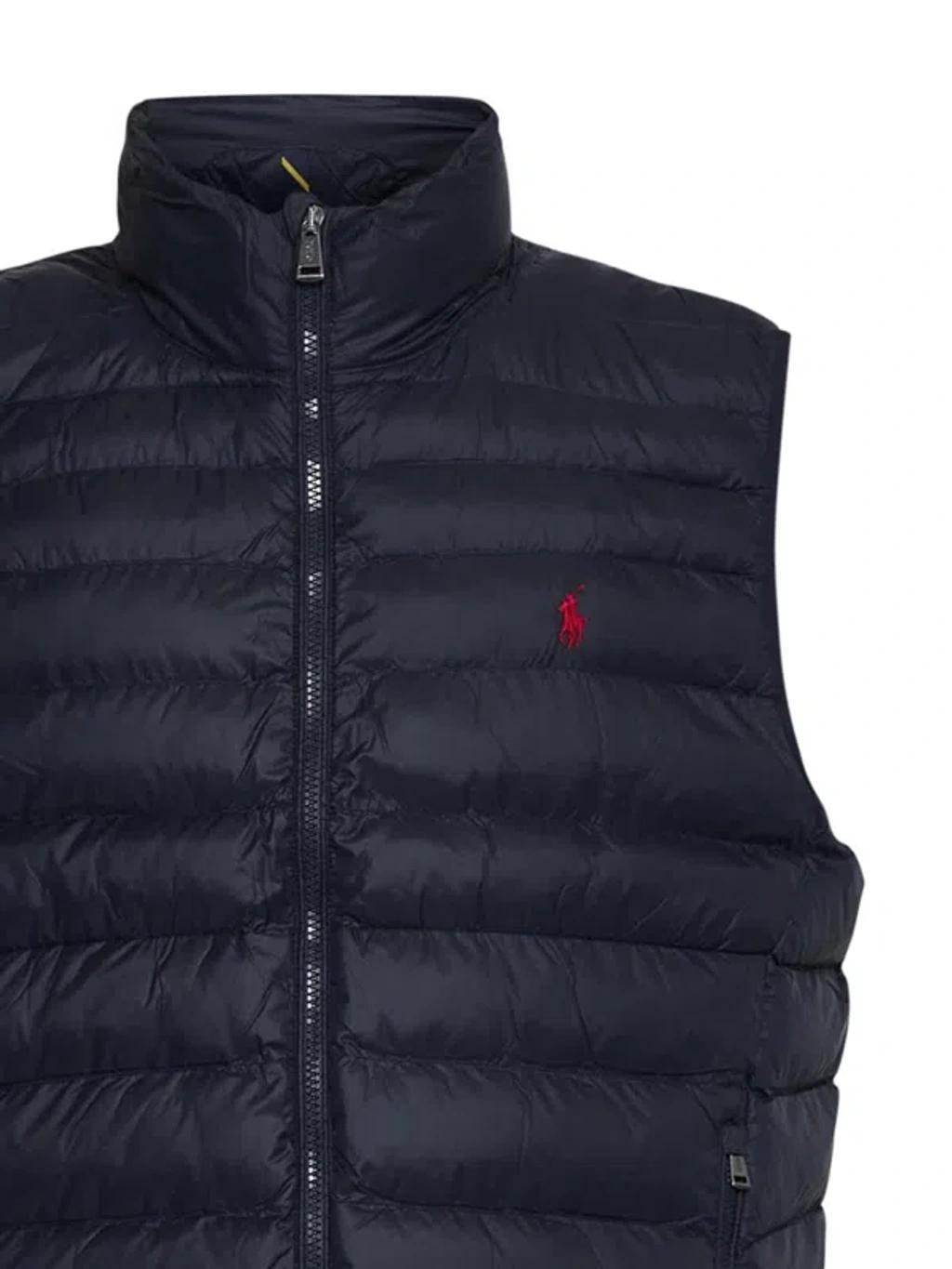 Logo Gilet In Collection Navy Product Image