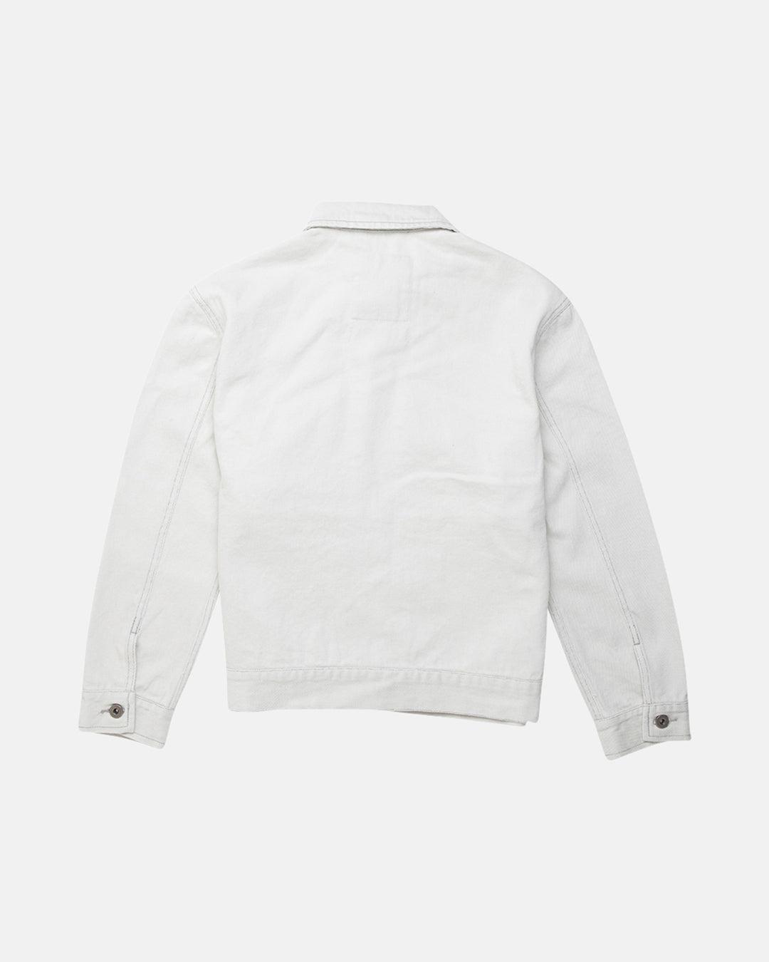 Coby Denim Jacket - Bleached White Product Image