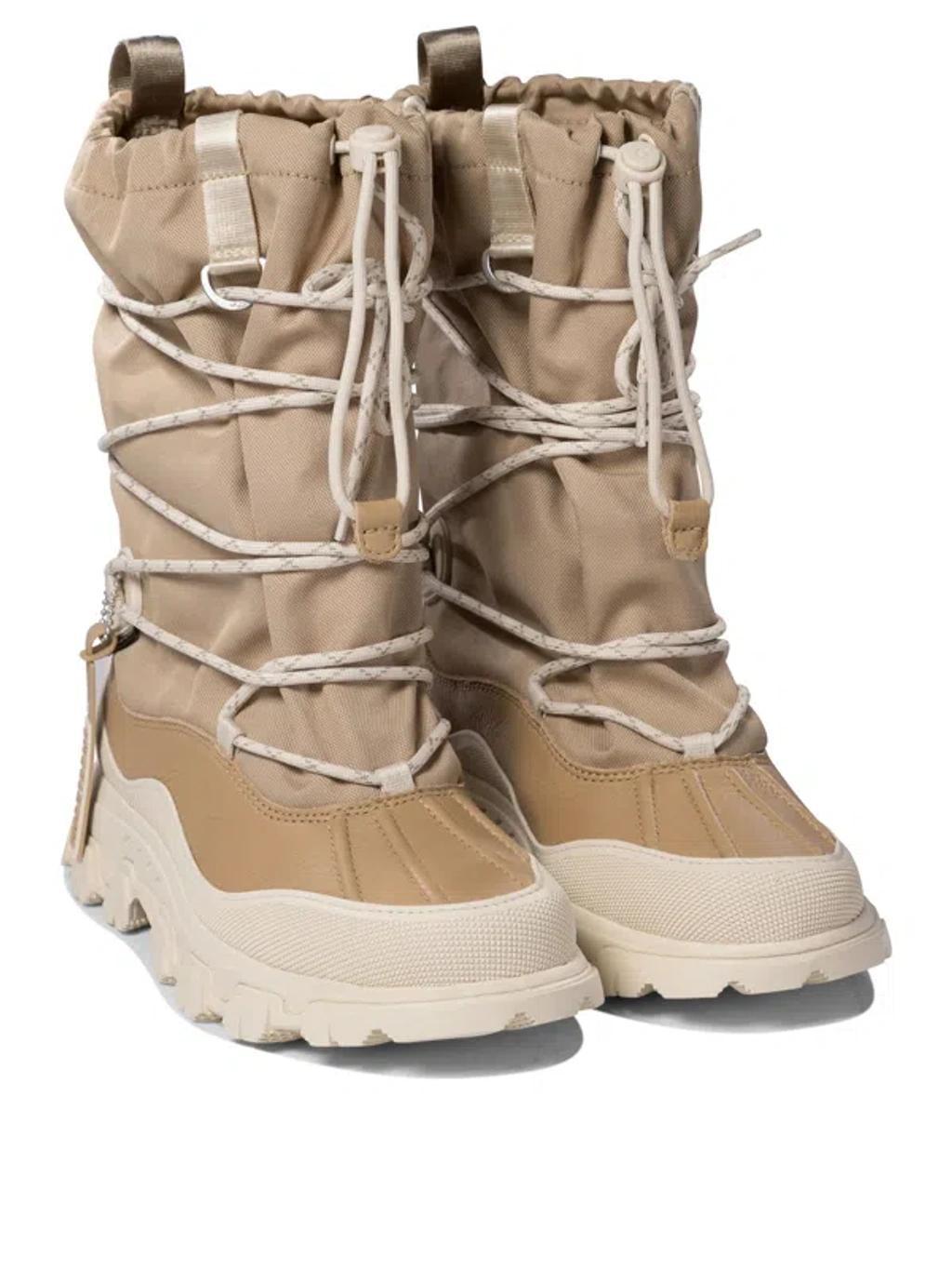 UGG Womens Metropeak Toggle-front High-leg Boots Beig In Beige Product Image