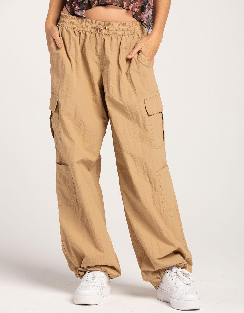 FULL TILT Low Rise Womens Parachute Cargo Pants Product Image