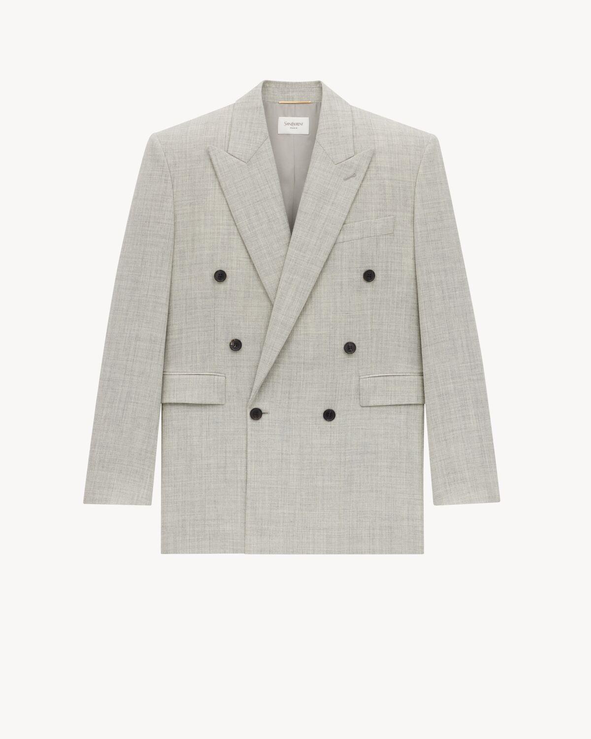 jacket in wool chiné Product Image