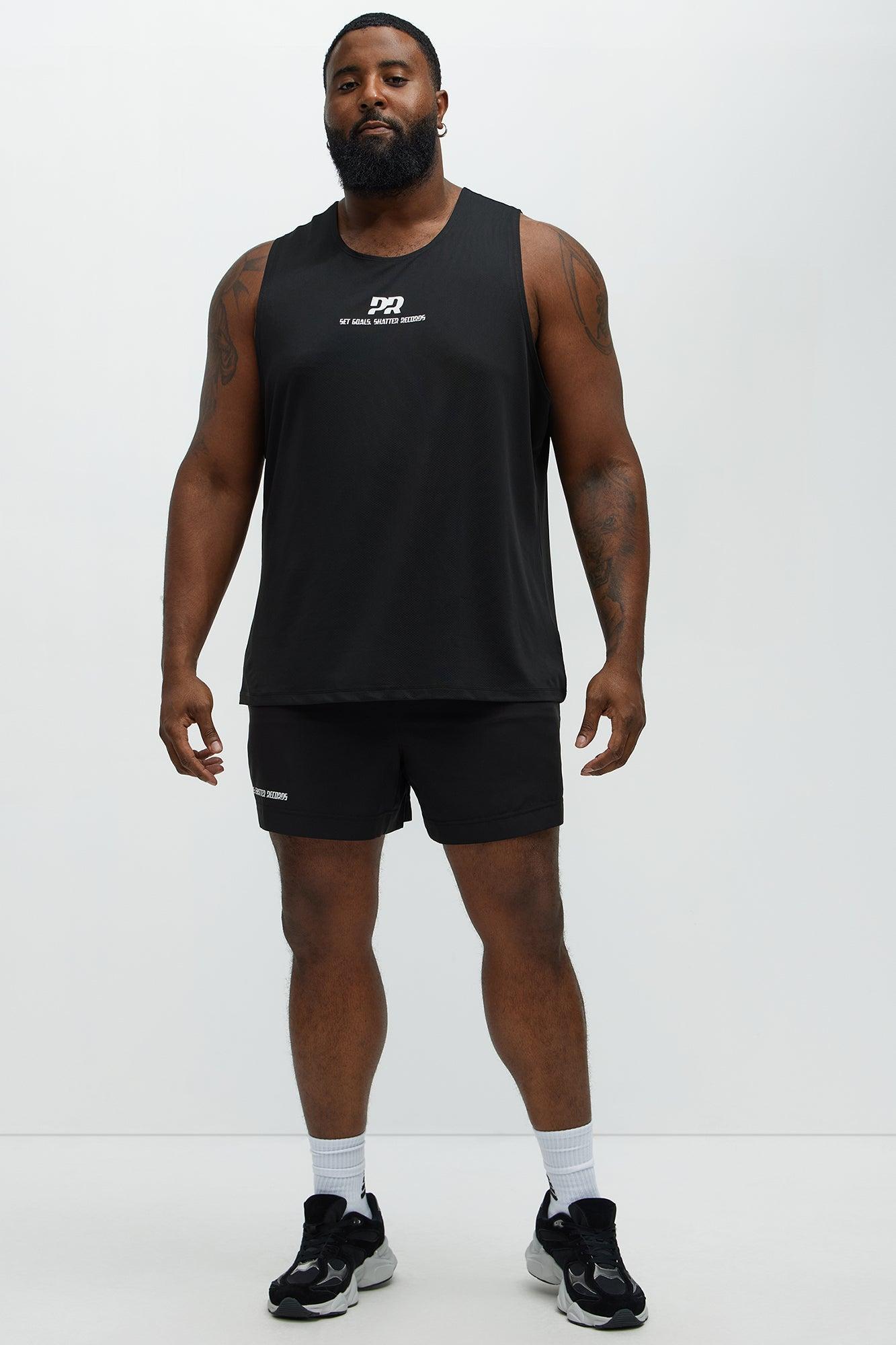 Personal Record Active Tank Top - Black Product Image