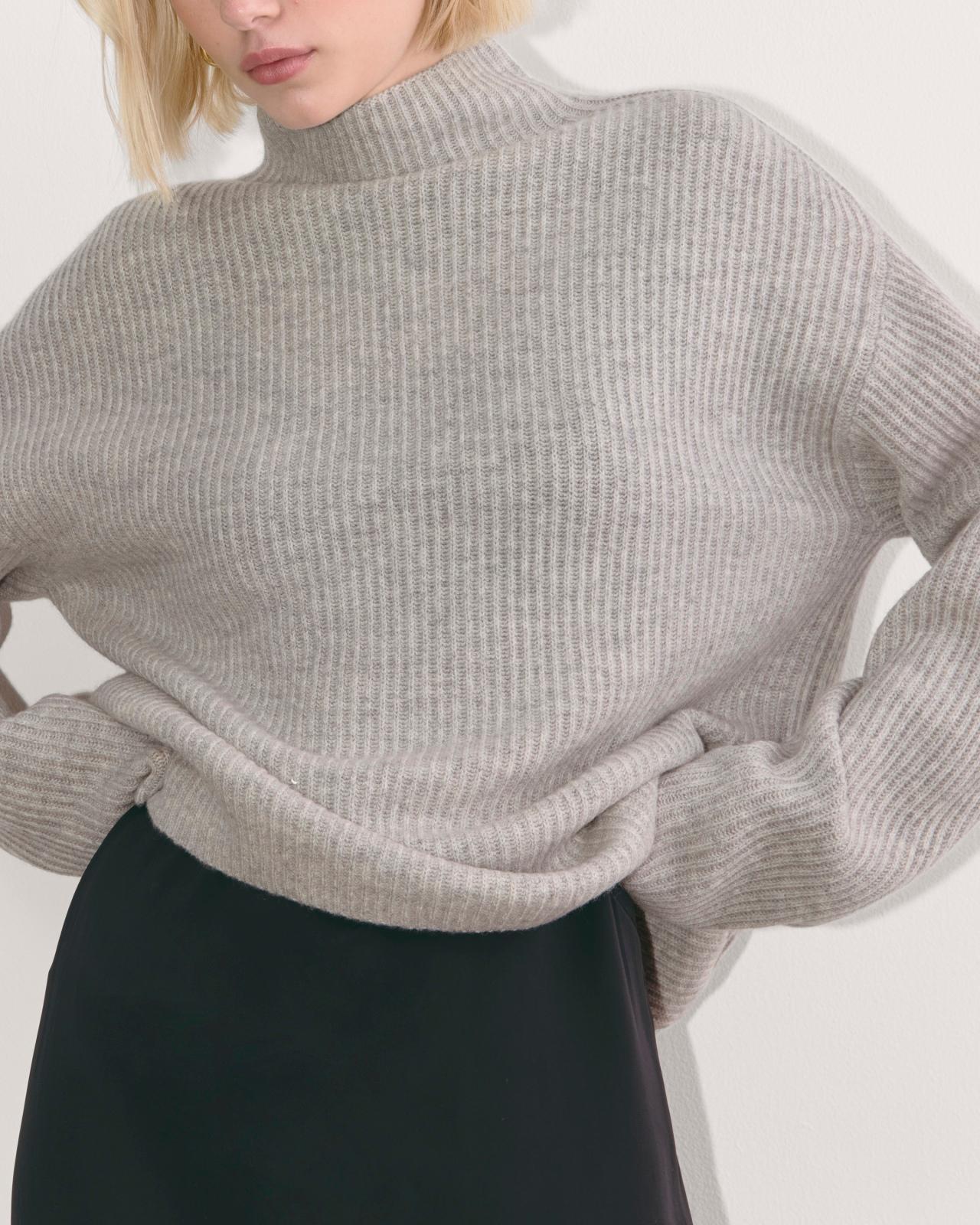 Womens Fisherman Turtleneck in Wool Cashmere Sweater by Everlane Product Image