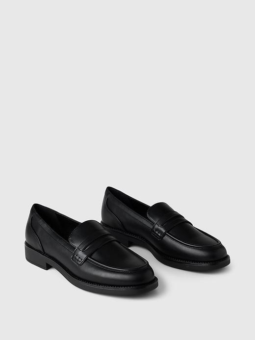 Vegan Leather Loafers Product Image