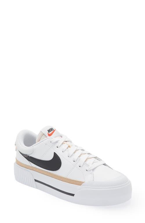 Nike Court Legacy Lift Women's Shoes, Size: 5.5, Hemp Orange Product Image