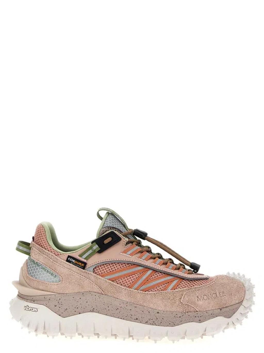 MONCLER Panelled Drawstring Sneakers In Default Title Product Image