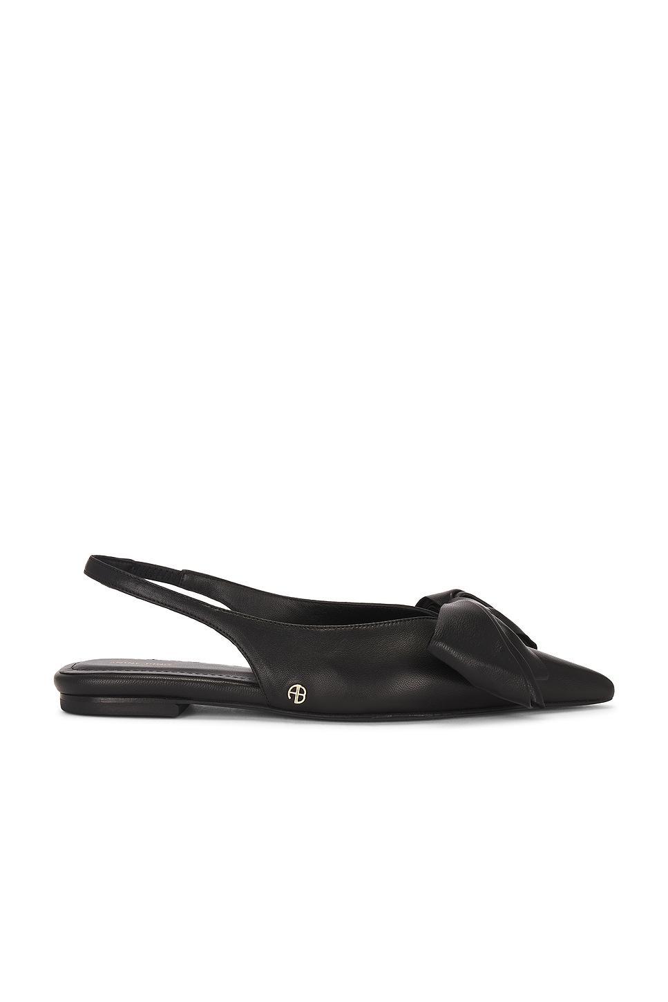 Nina Slingback Flats With Bow ANINE BING Product Image