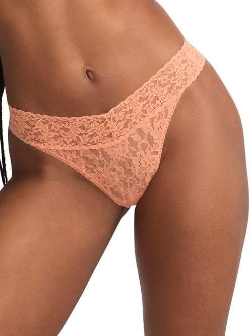 Signature Lace Original Rise Thong Product Image