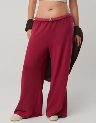 OFFLINE By Aerie OTT Fleece Super Wide Leg Pant Product Image