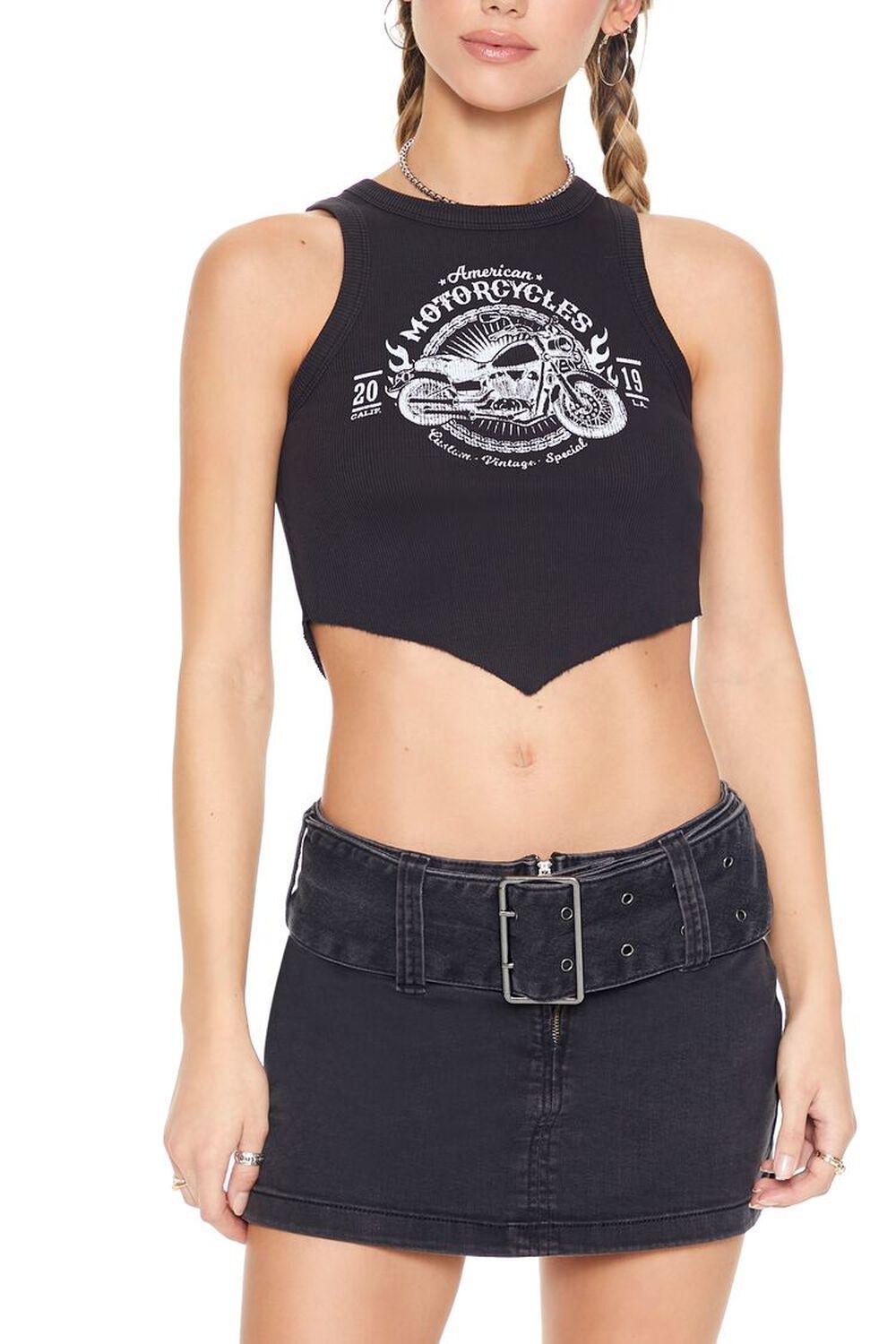 American Motorcycles Graphic Tank Top | Forever 21 Product Image