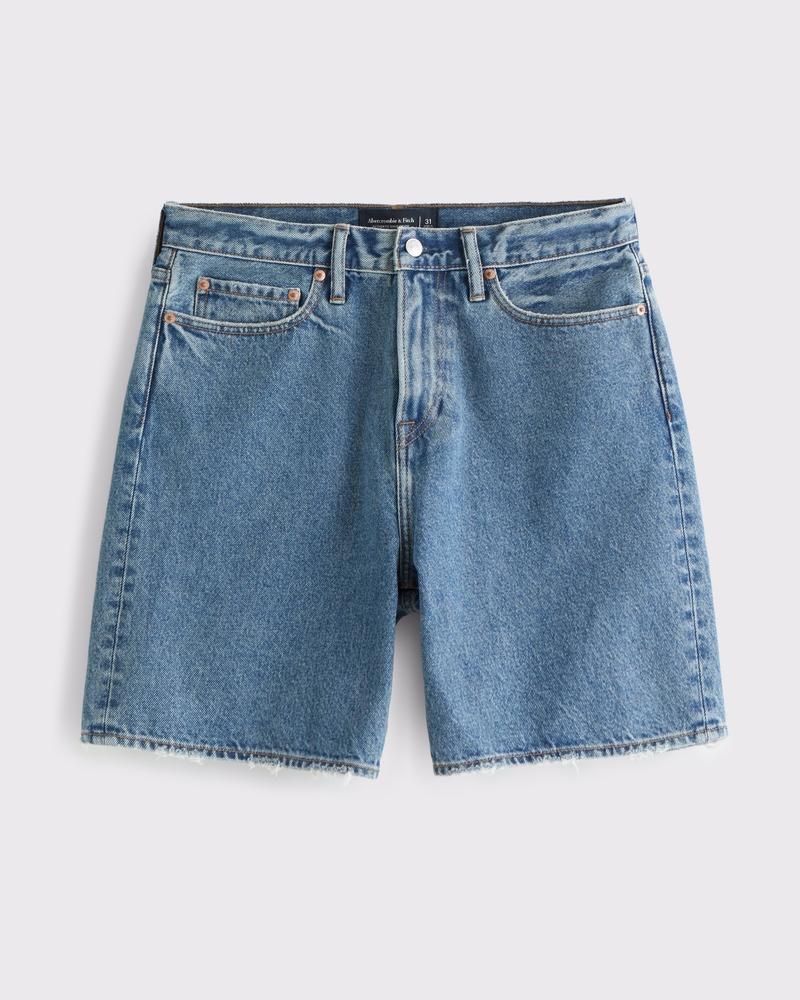 Loose Denim Short Product Image