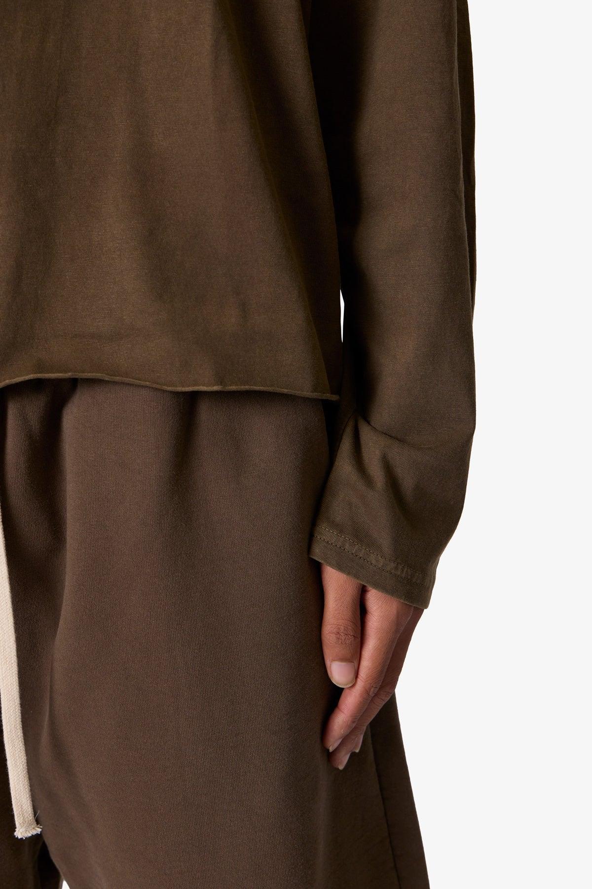 Long Sleeve Tee - Olive Product Image