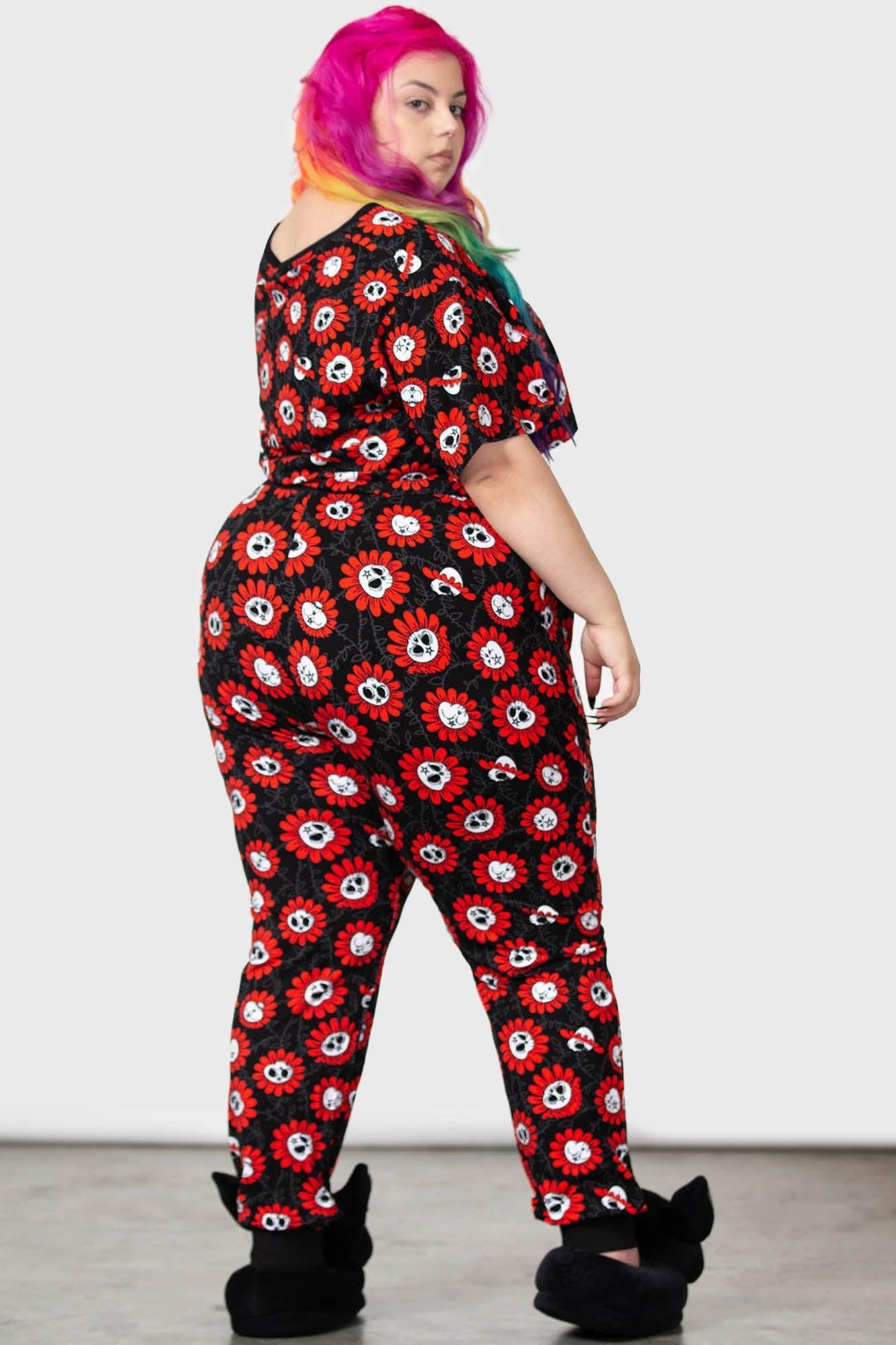 Gloomy Blossom Lounge Pants Female Product Image