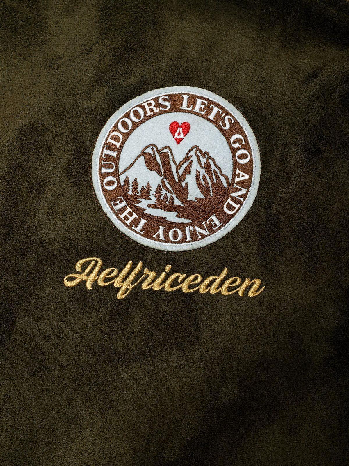 Aelfric Eden Suede Varsity Jacket Product Image