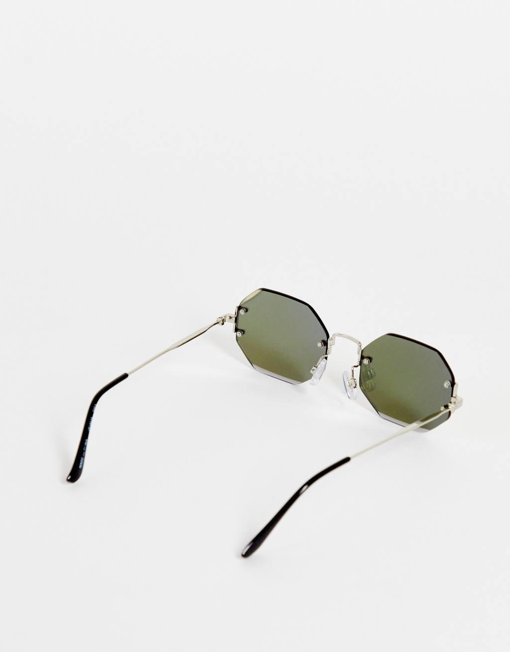 Jeepers Peepers metal hex sunglasses Product Image