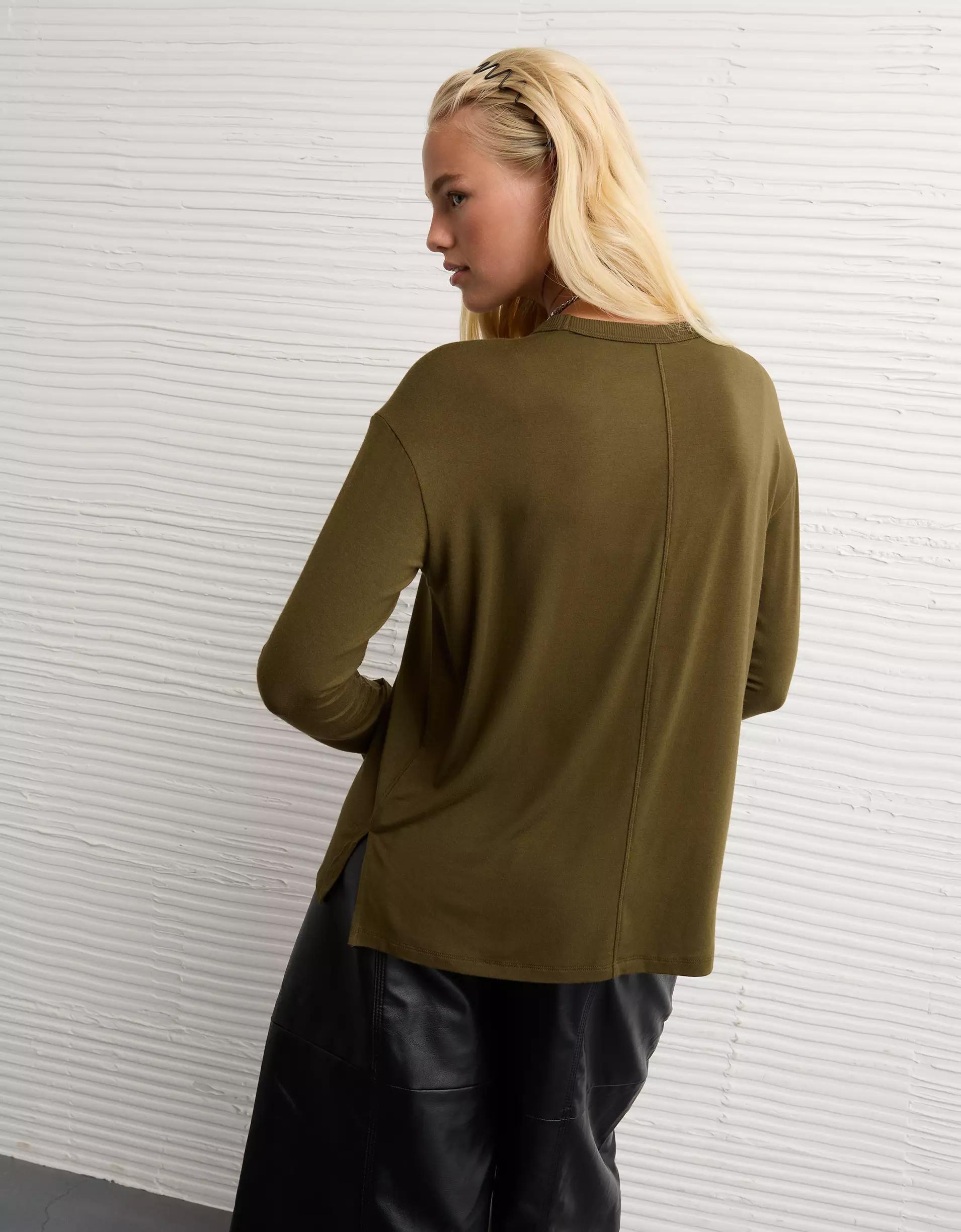 AE Soft & Sexy Long Sleeve T-Shirt Product Image