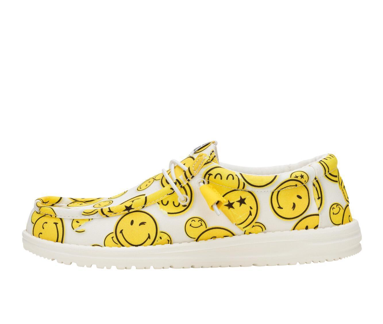 Men's HEYDUDE Wally Smiley Casual Shoes Product Image