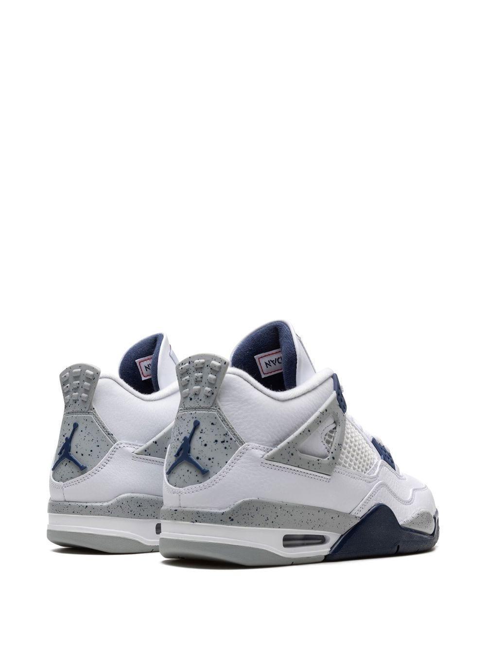 Air Jordan 4 "Midnight Navy" sneakers Product Image