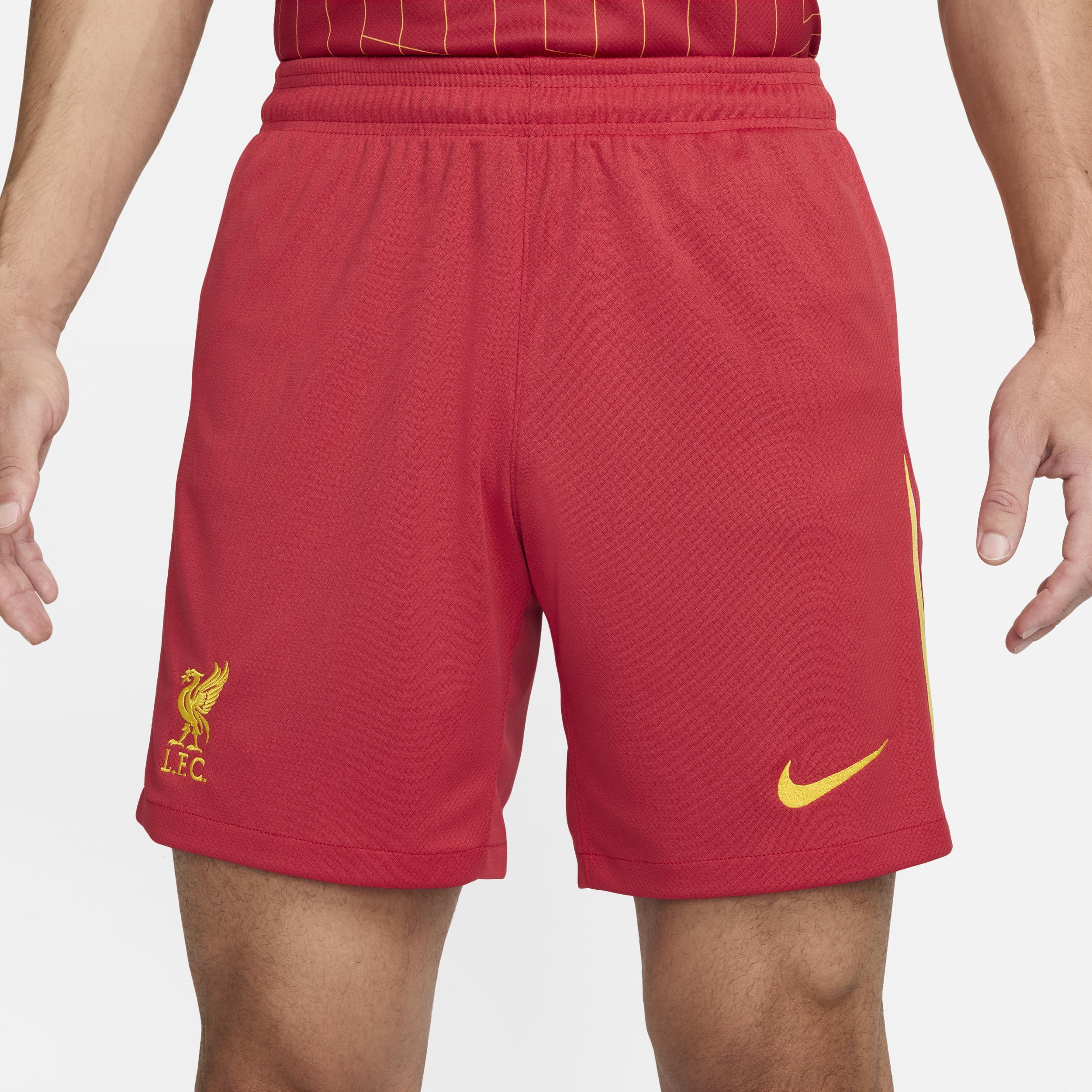 Liverpool FC 2024 Stadium Home Nike Men's Dri-FIT Soccer Replica Shorts Product Image