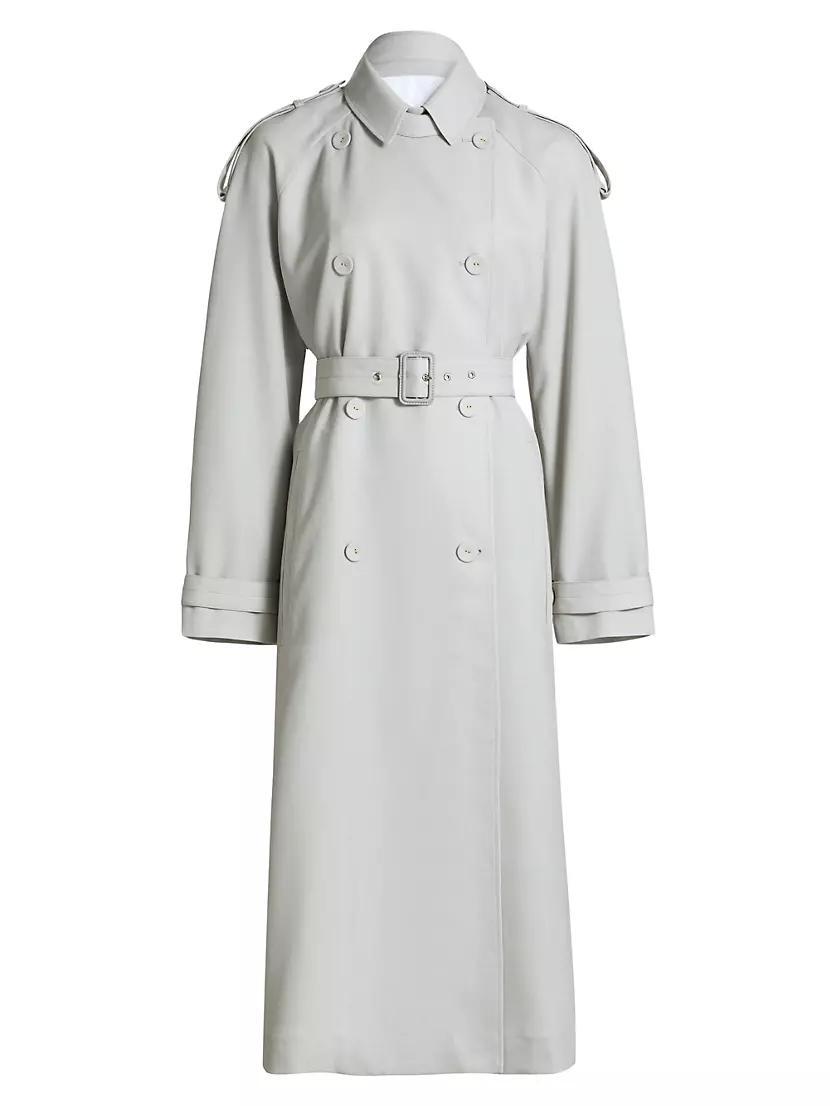 Sakia Wool-Blend Longline Coat Product Image