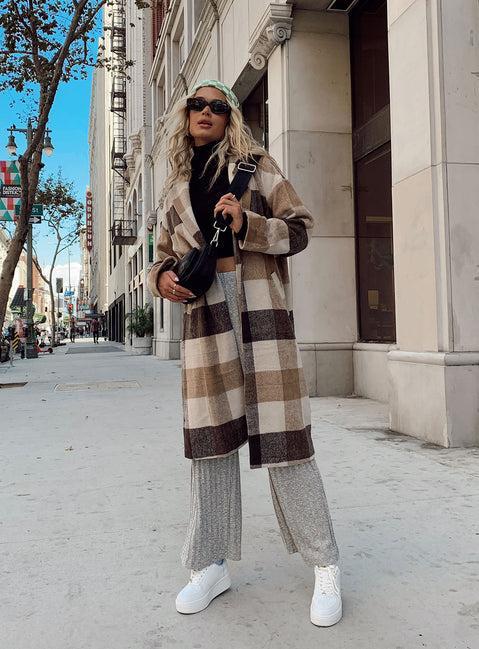 Penelope Coat Beige Product Image