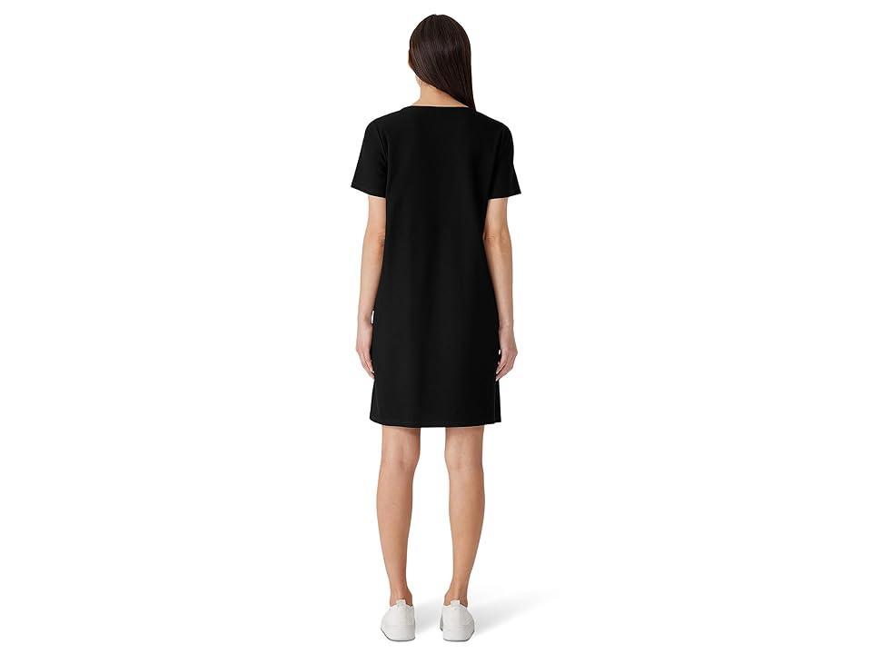 Eileen Fisher Jewel Neck Knee Length Dress Women's Dress Product Image