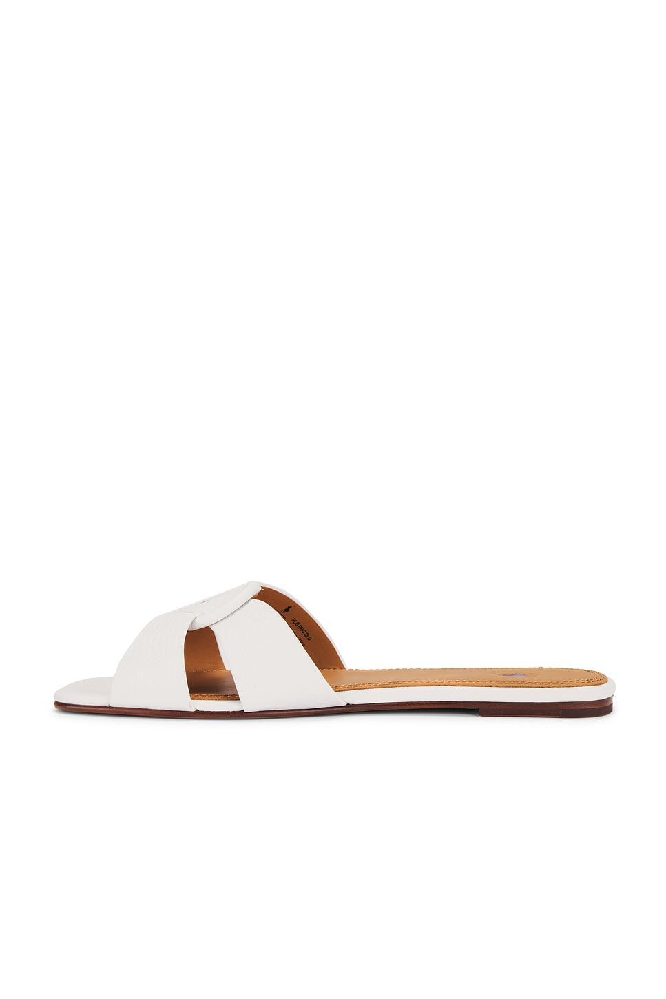 Shiny Drum Pebble Sandal Polo Ralph Lauren Product Image