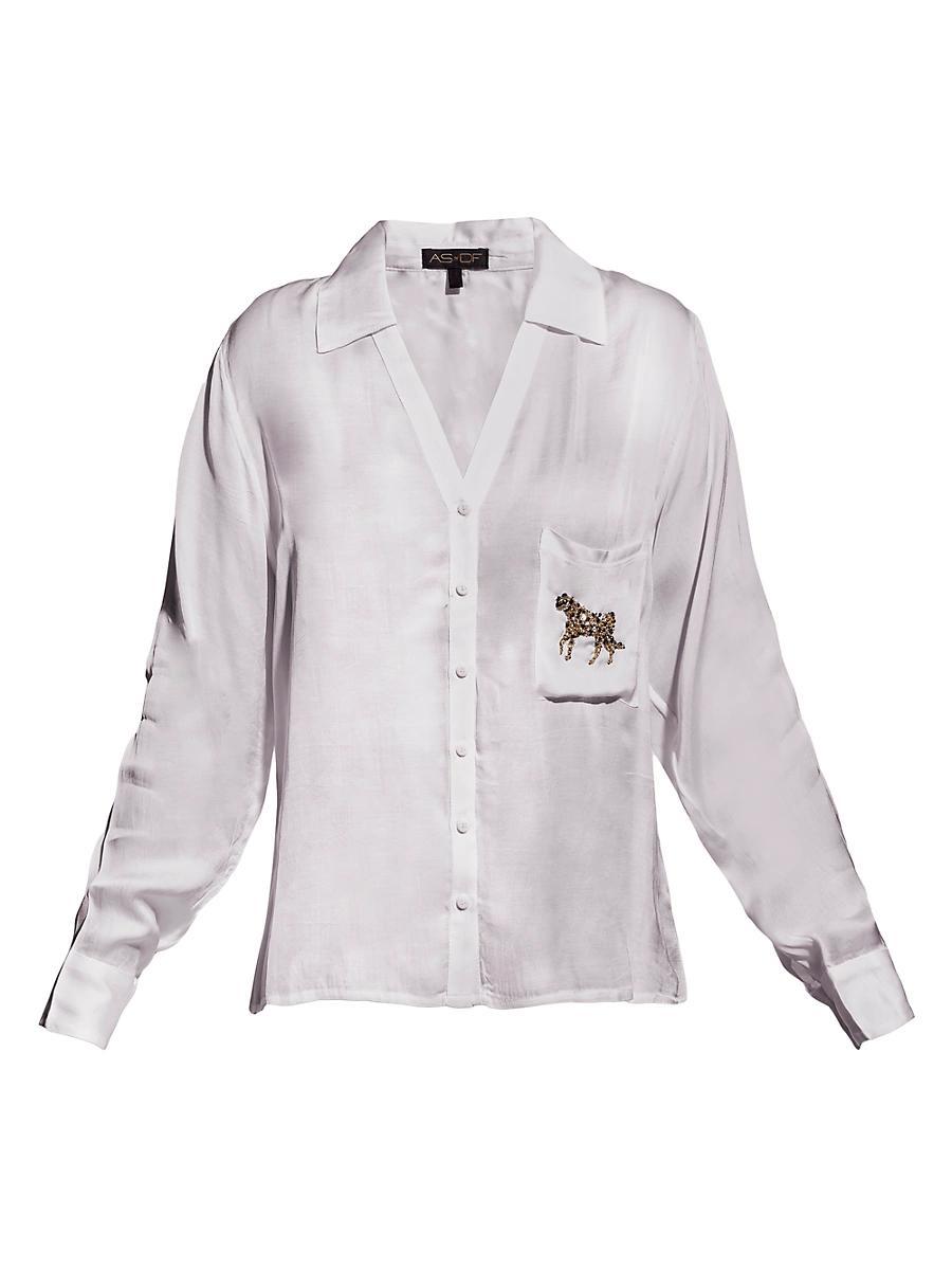 Womens Spirit Animal Blouse Product Image