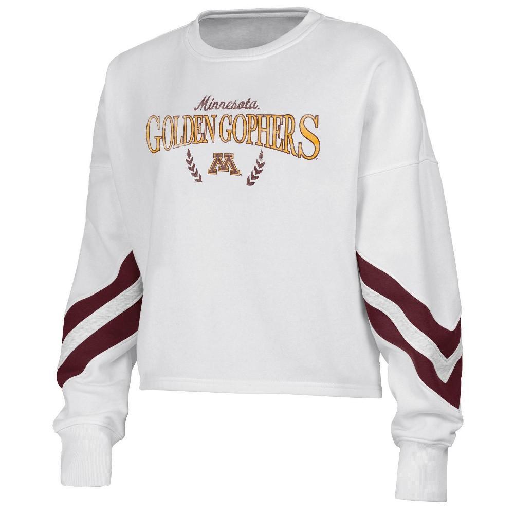 NCAA Minnesota Golden Gophers Womens Crew Fleece Sweatshirt Product Image