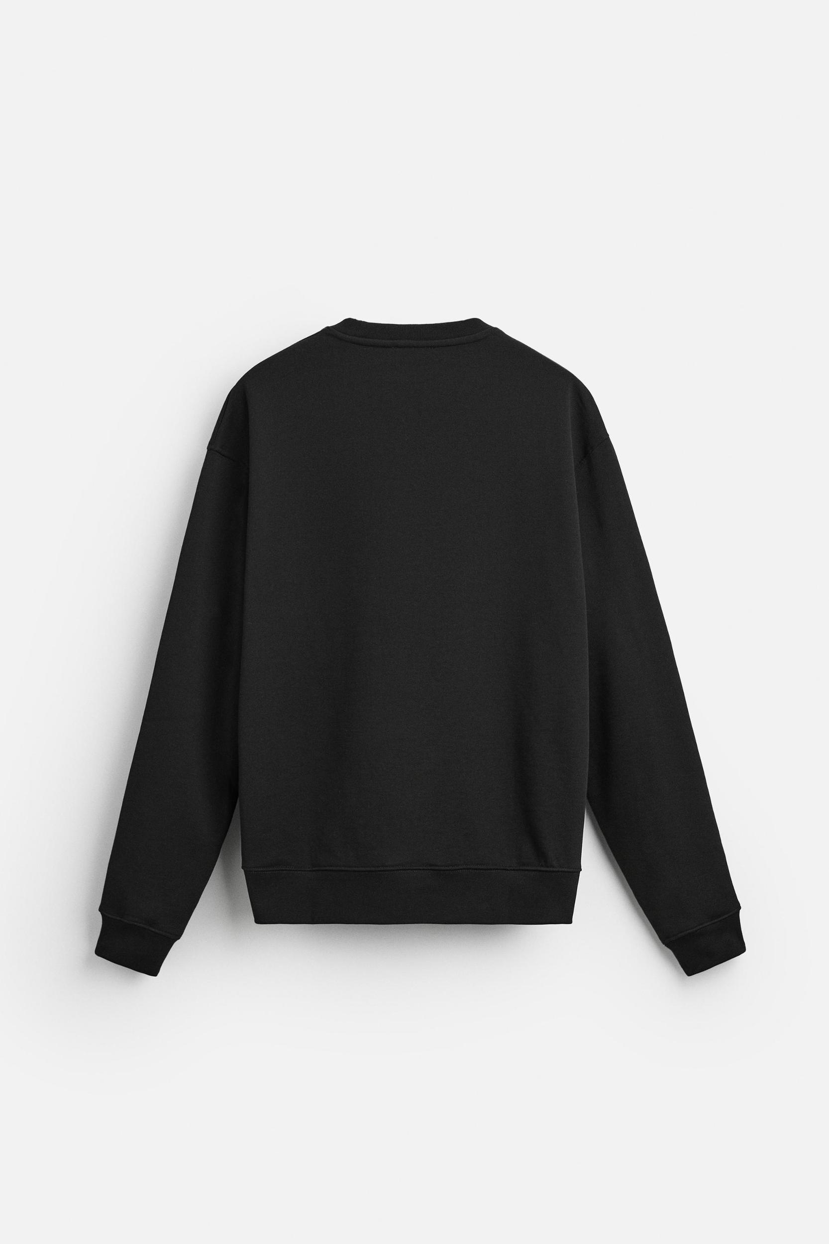 BASIC CREW NECK SWEATSHIRT Product Image