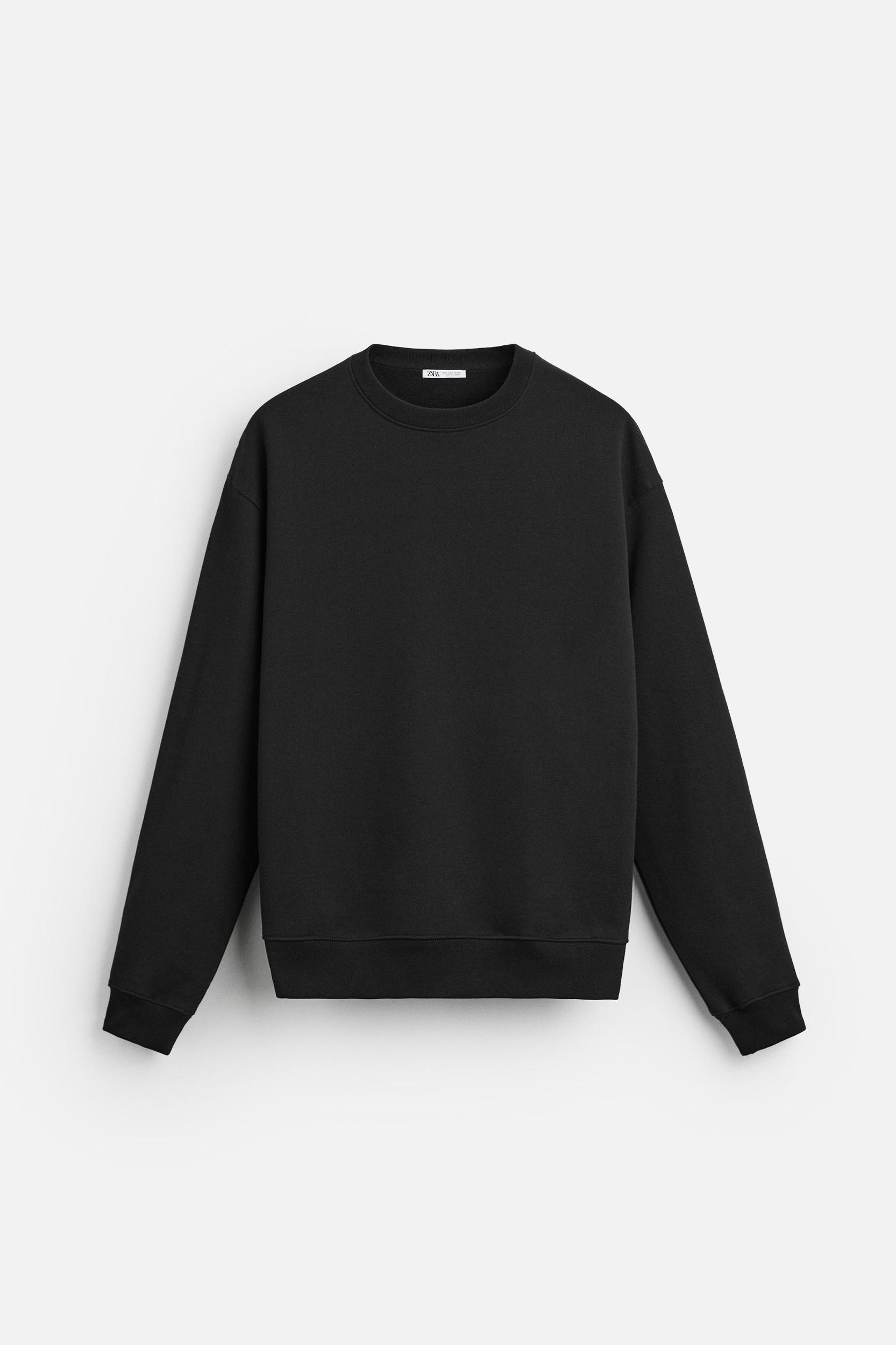 BASIC CREW NECK SWEATSHIRT Product Image