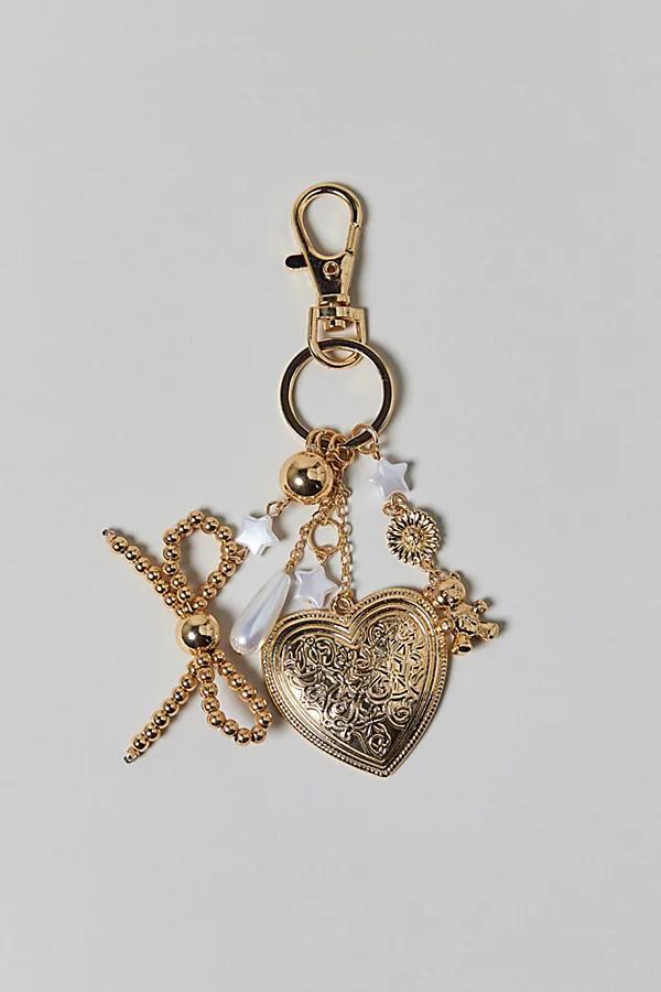 Silence + Noise Bow Charm Dangle Keychain Womens at Urban Outfitters Product Image