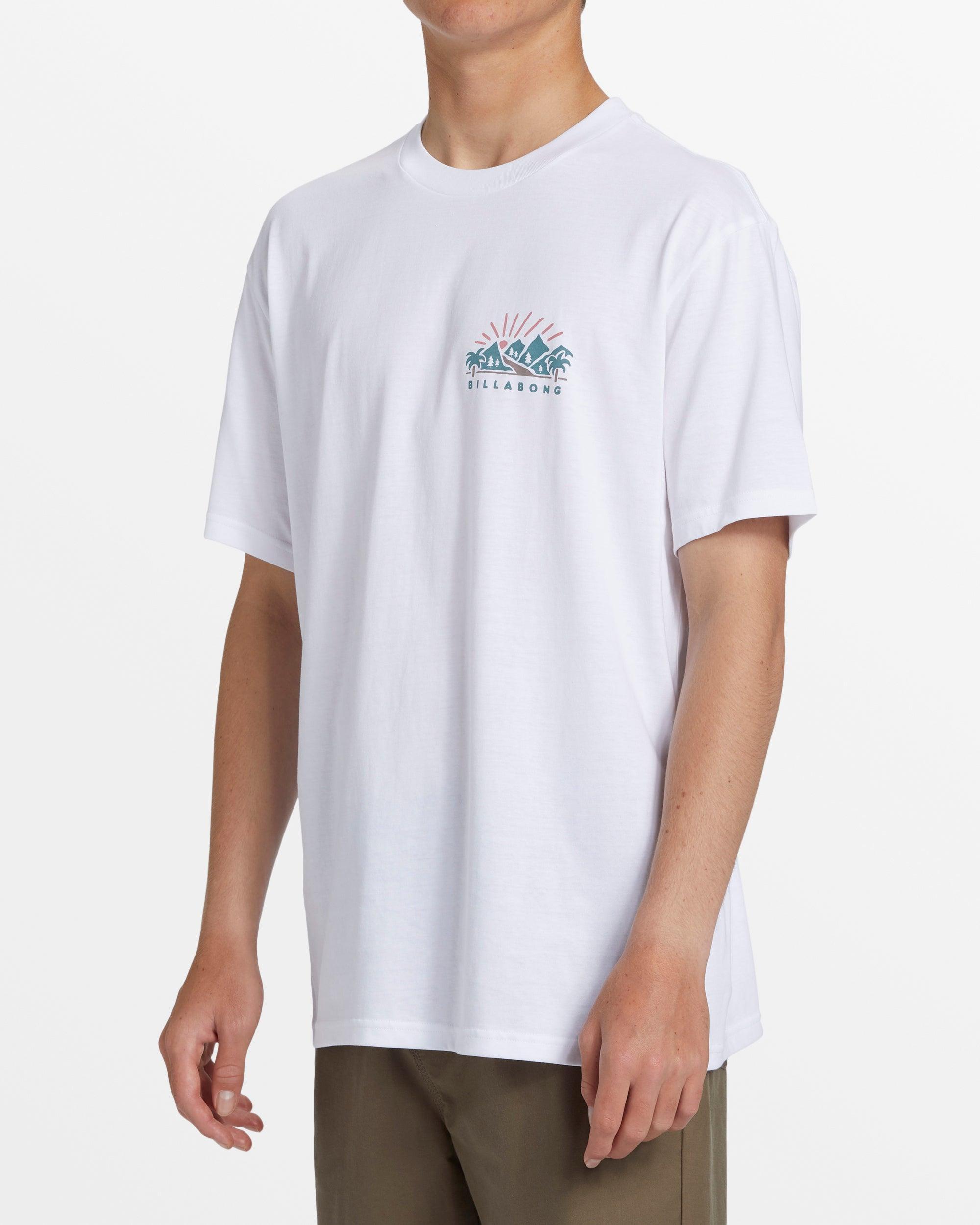 A/Div Shine T-Shirt - White Male Product Image