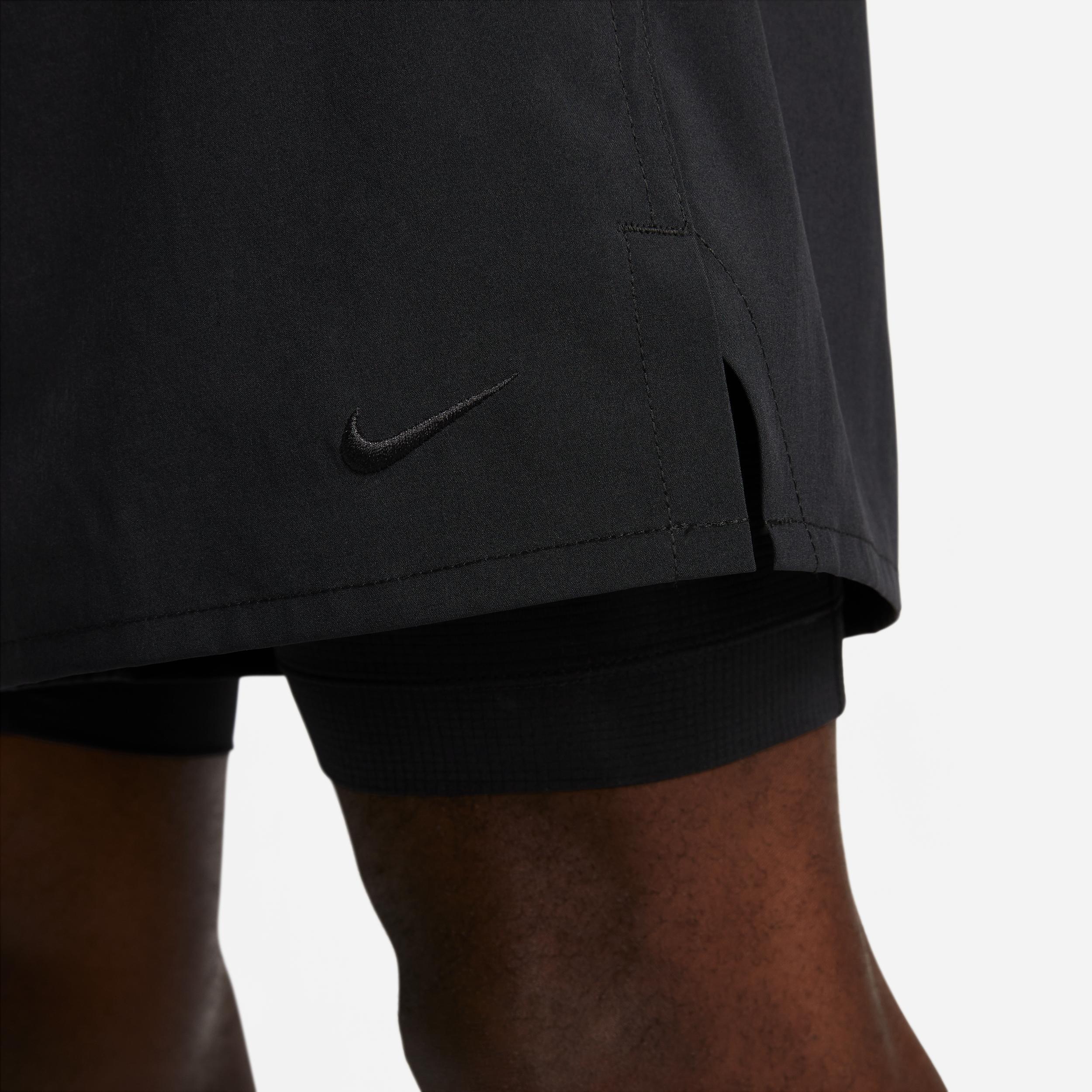 Nike Mens Unlimited Dri-FIT 7 2-in-1 Versatile Shorts | DV9334-010 Product Image
