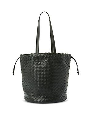 Medium Intrecciato Leather Bucket Bag Product Image