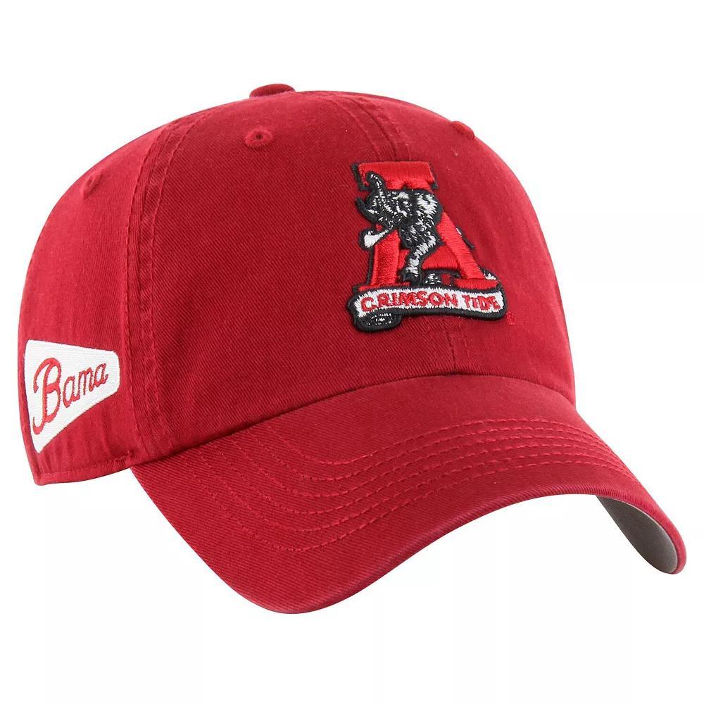 Men's '47 Crimson Alabama Crimson Tide Vintage Sure Shot Franchise Fitted Hat, Size: Medium, Red Product Image