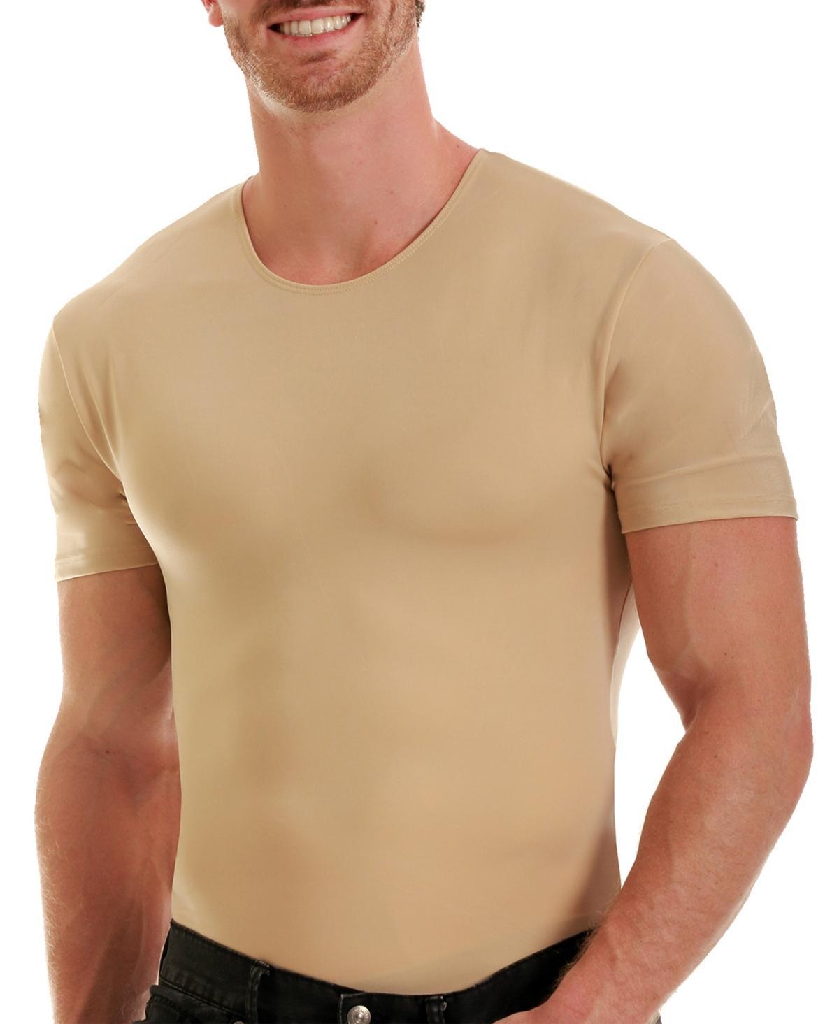 Mens Big & Tall Insta Slim Compression Short Sleeve Crew-Neck T-Shirt Product Image