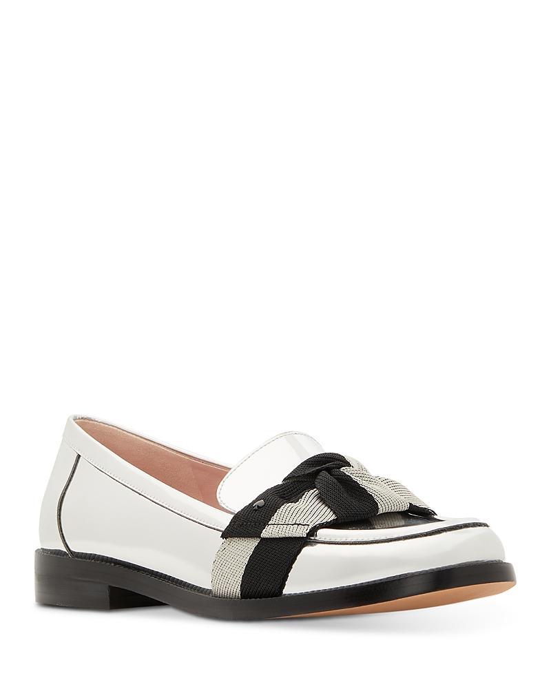 kate spade new york Leandra Bow Leather Loafers Product Image