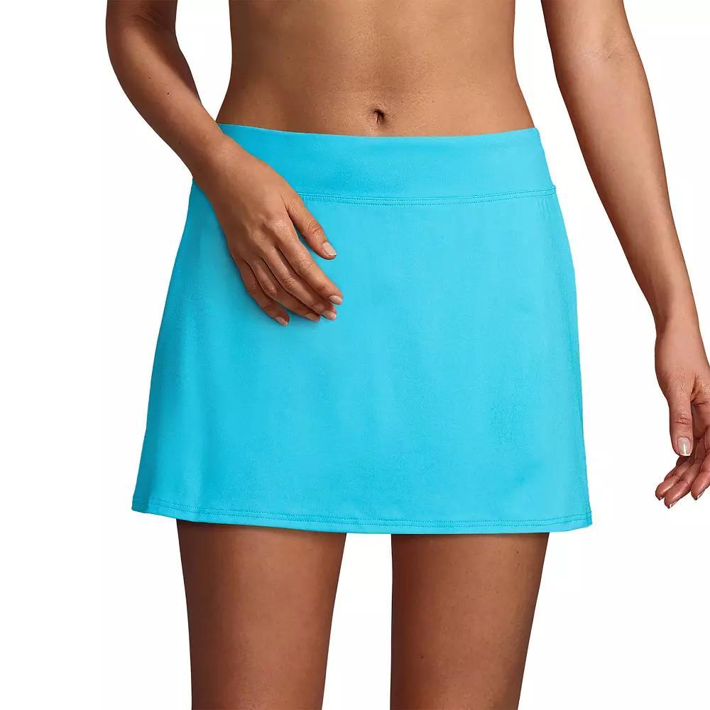 Women's Lands' End Chlorine Resistant Tummy Control Swim Skirt,  Product Image