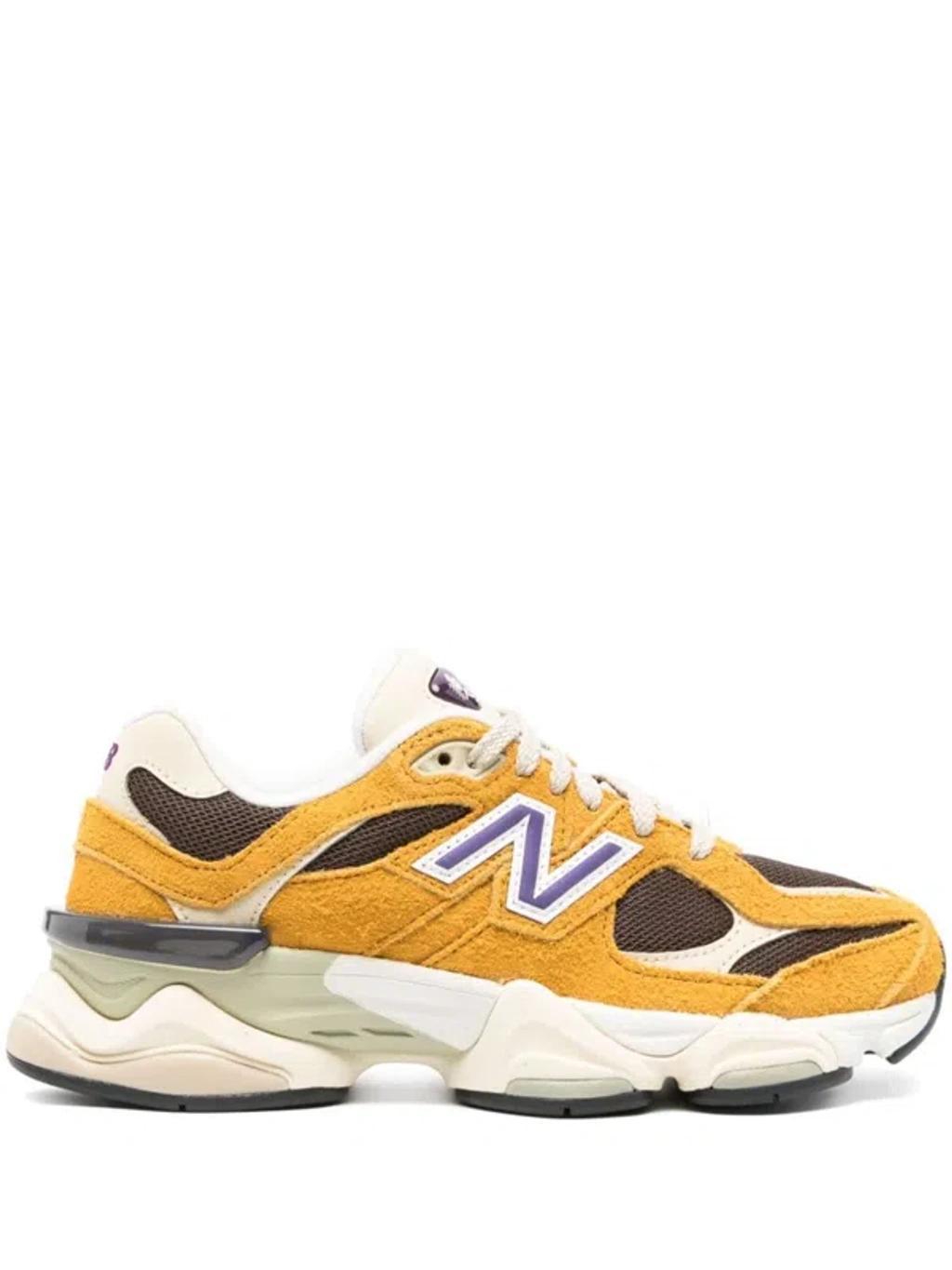 NEW BALANCE 9060 Sneakers In Brown/purple Product Image