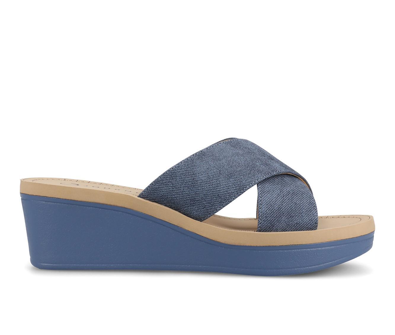 Women's Journee Collection Biara Wedge Sandals Product Image