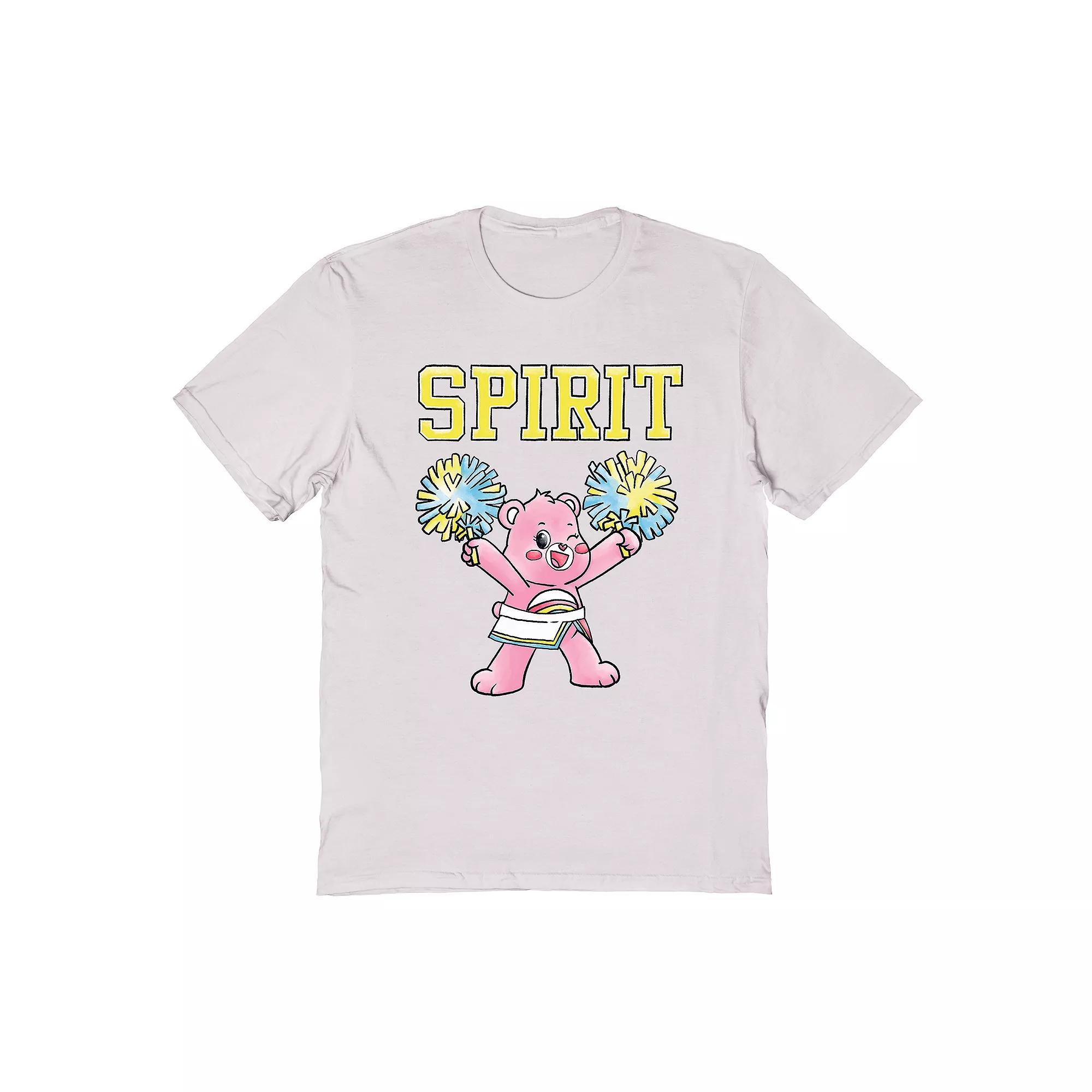 Men's Care Bear T-Shirt, Size: Small, Ice Gray Product Image