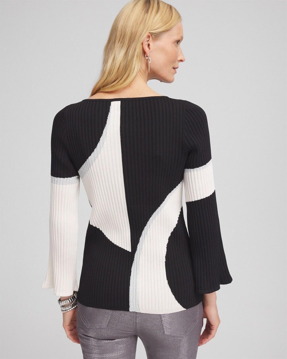 Abstract Pullover Sweater Product Image