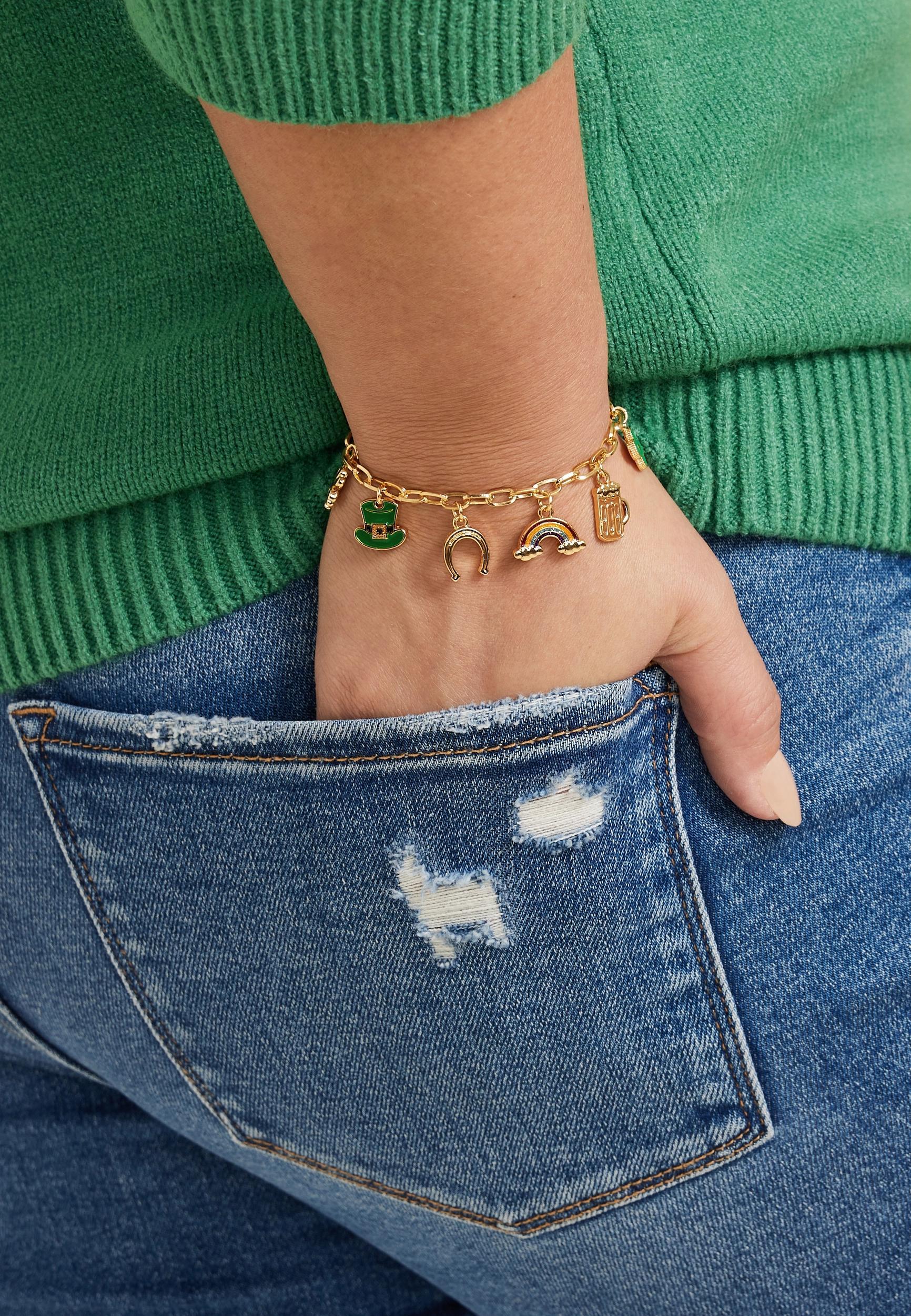 St Patrick Day Charm Bracelet Product Image