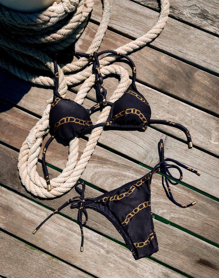 Leanne T Back Tri Top - Nautique Product Image