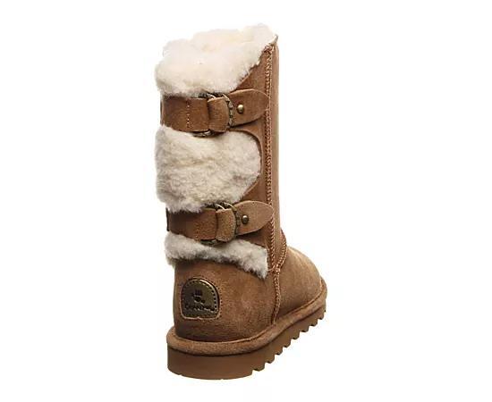 Bearpaw Womens Eloise Wide Calf Water Resistant Fur Boot Product Image