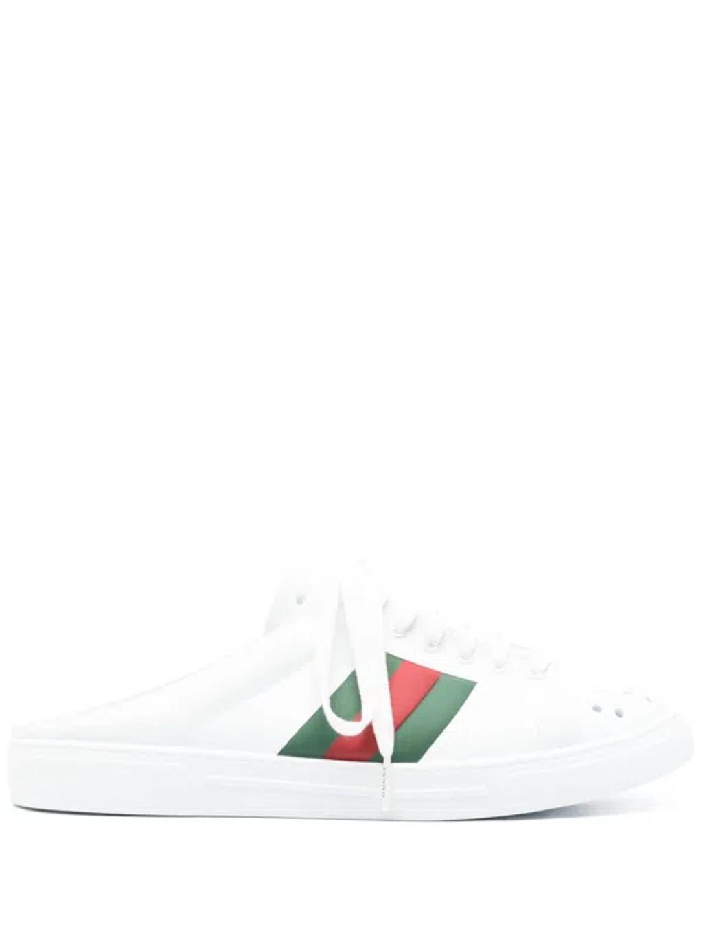 GUCCI Ace Slip On In White Product Image